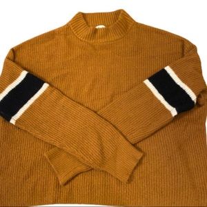 John and Jenn Varsity Mock Neck